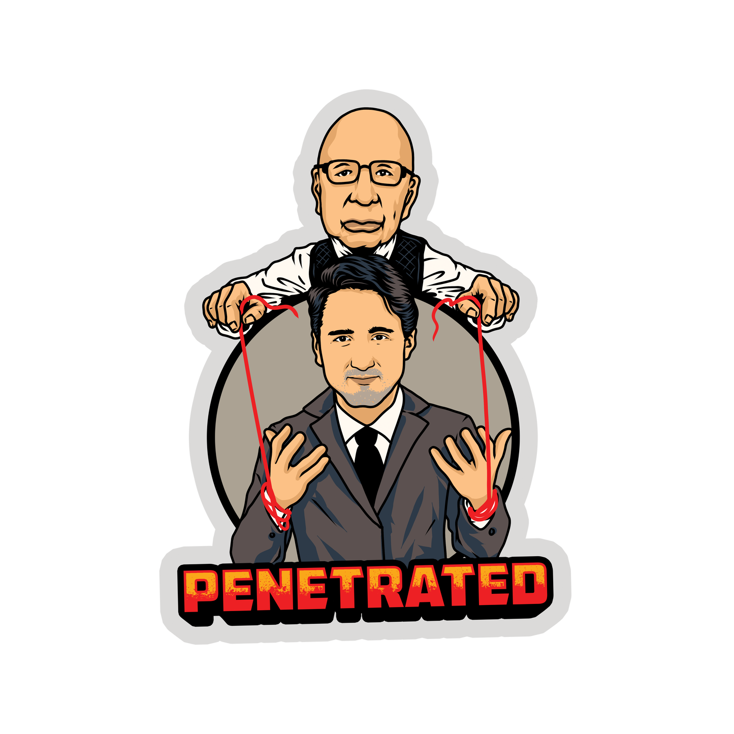 Schwab-Trudeau Alliance Sticker