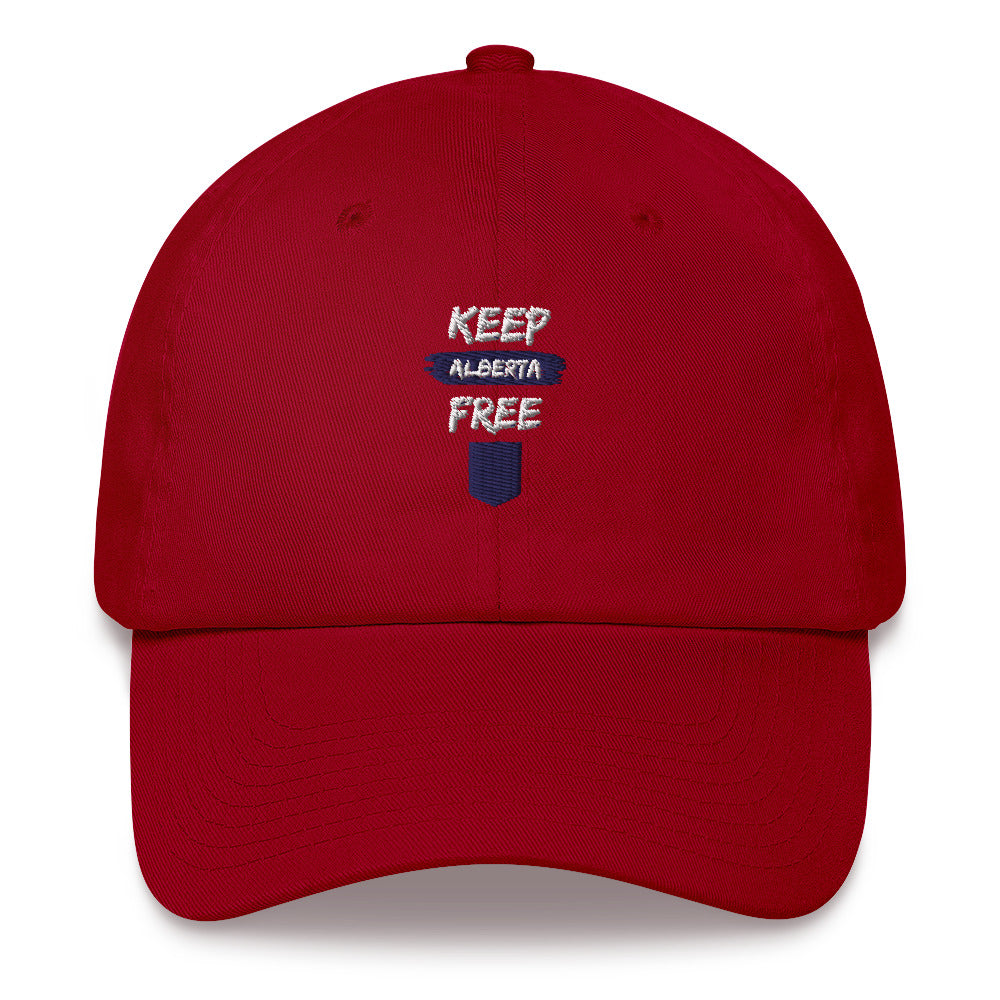 Keep Alberta Free Dad Hat