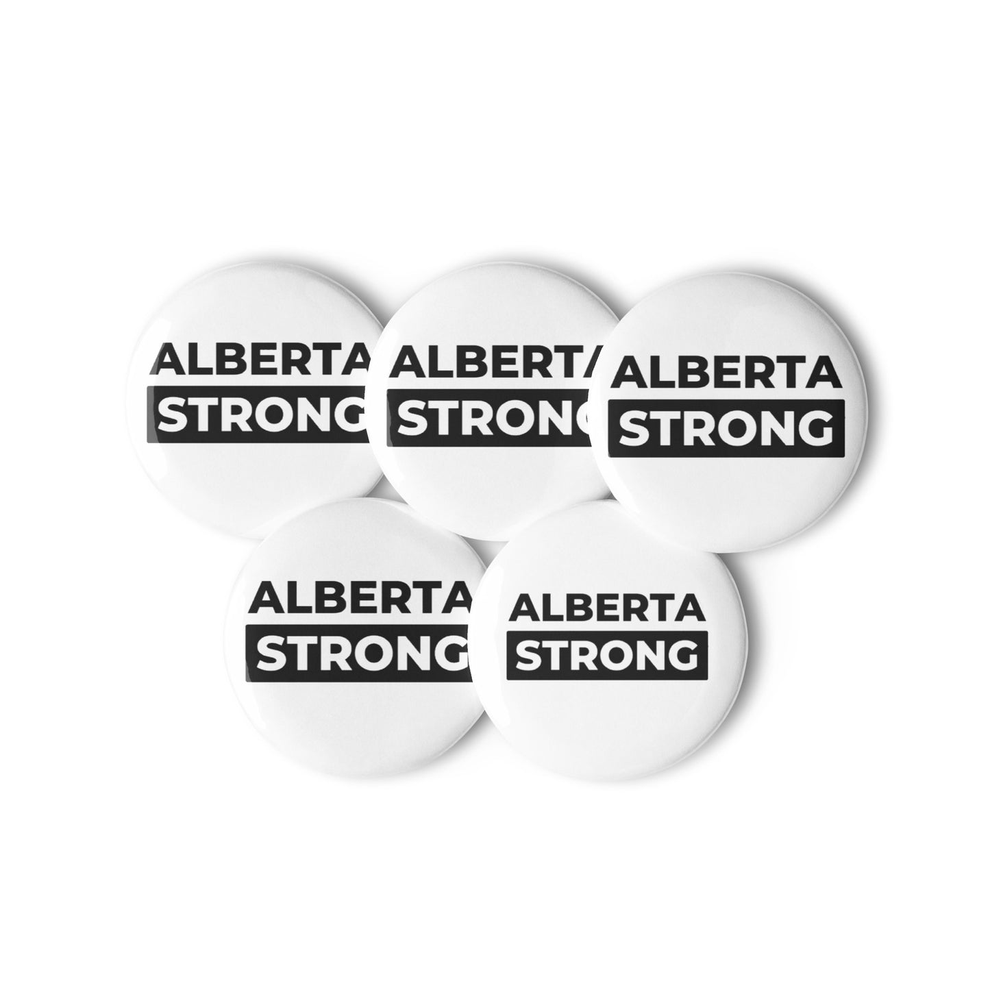 Keep Alberta Free - Set of pin buttons