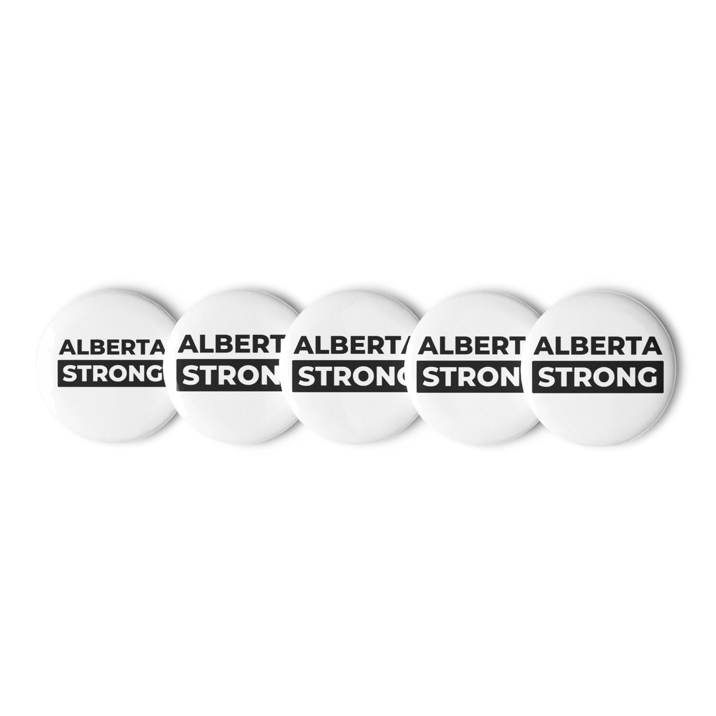 Keep Alberta Free - Set of pin buttons