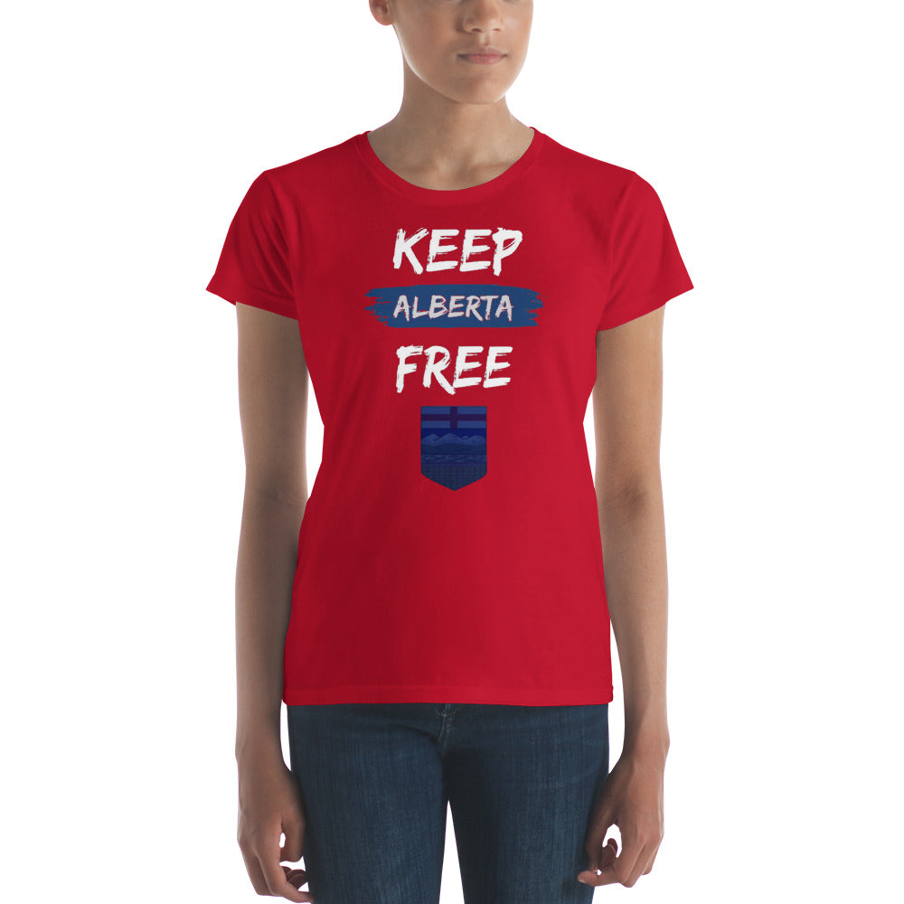 Keep Alberta Free Women's T-Shirt